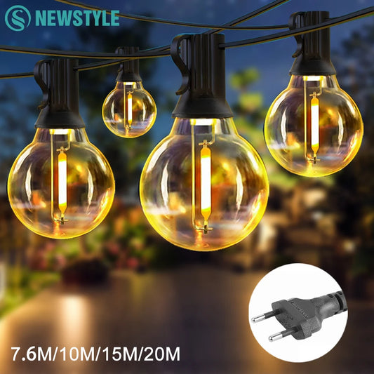 Outdoor String Ball Lights