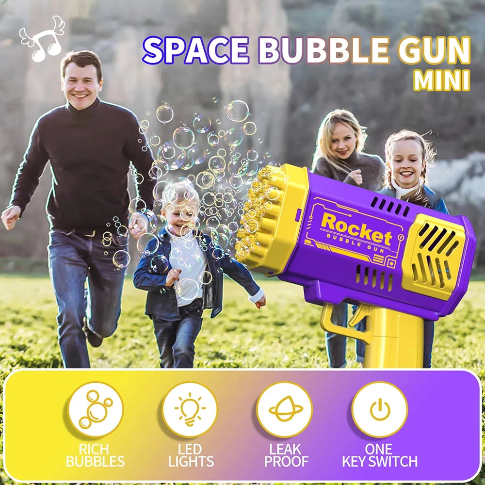 Rocket Bubble Gun