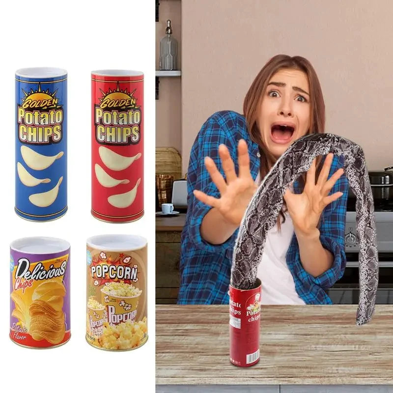 Potato Crisp Jump Scare Can